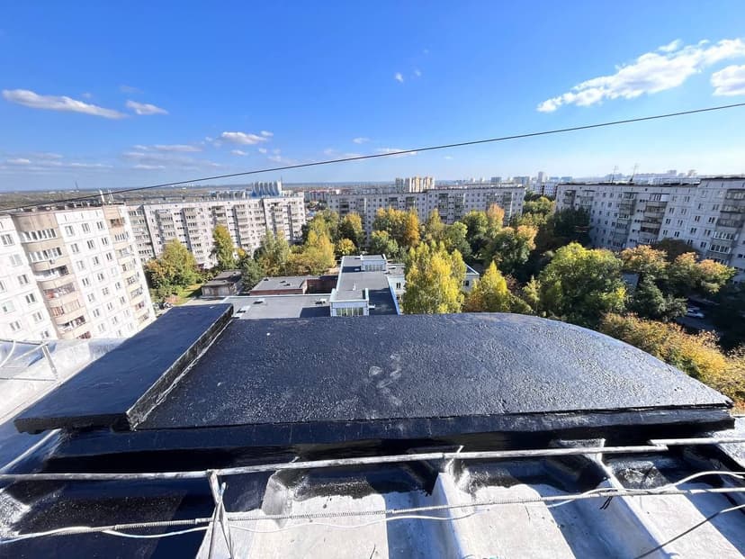 Выполненная работа по гидроизоляции балконной плиты по адресу г. Новосибирск, ул. Оловозаводская, д. 1/4